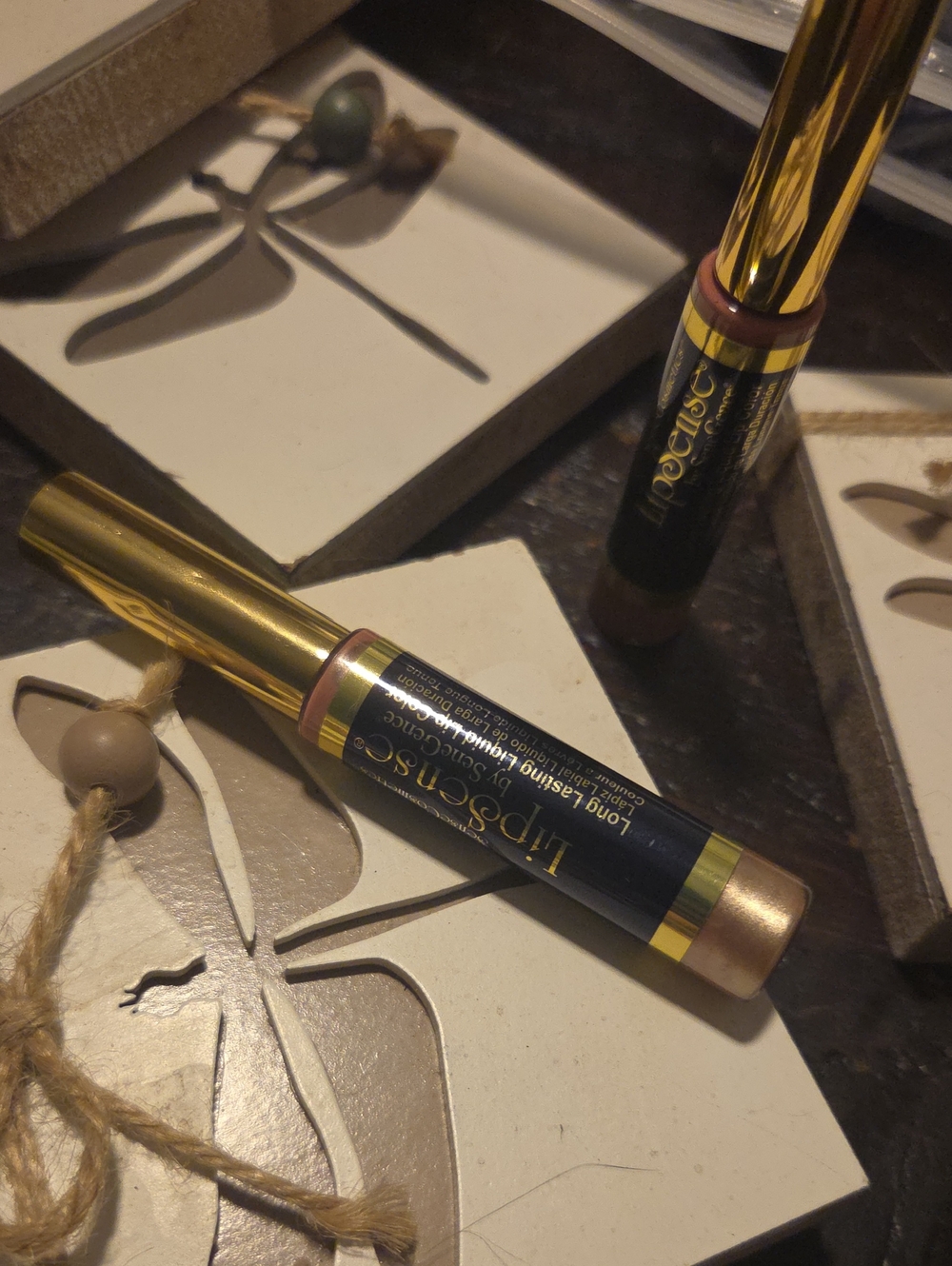 LipSense Satin Lip Color by LipSense - Mauve Ice & Apple Cider